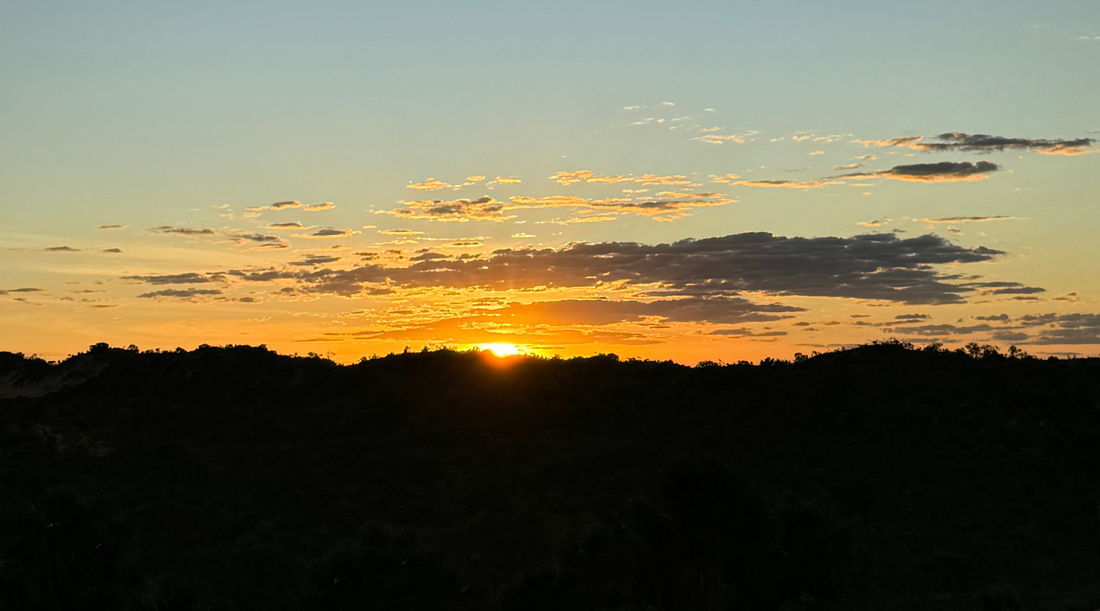 Pôr do Sol nas Dunas perto do Quilombo Mumbuca, no Jalapão, Tocantins