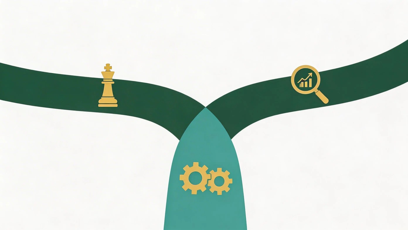 Comparativo visual entre CFO as a Service, BPO Financeiro e Consultoria — três caminhos para a gestão financeira empresarial